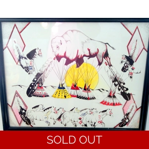 Willis Iron Shirt Original Sketch